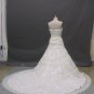 Free shipping  long lace wedding dress 2011 ER18