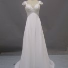 Free shipping capsleeve beach wedding dresses 2011 ER20