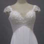 Free shipping capsleeve beach wedding dresses 2011 ER20