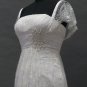 Free shipping capsleeve lace wedding gown ER33