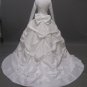 Free shipping long sleeve and high neckline wedding dress ER37