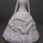 Free shipping long sleeve and high neckline wedding dress ER37