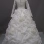 Free shipping long sleeve and high neckline wedding dress ER41