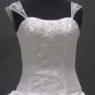 Free shipping capsleeve designer wedding dress ER46