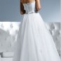 Free shipping new model swaovski and rhinestone wedding gown EC315