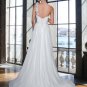 Free shipping the most popular one strap wedding dress EC334