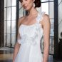 Free shipping the most popular one strap wedding dress EC334