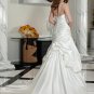 Free shipping the latest  one strap swarovski wedding dresses EC341
