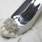 swarovski crystals and rhinestone shiny wedding shoes S004