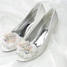 swarovski crystals and rhinestone shiny wedding shoes S008