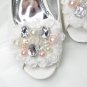 swarovski crystals and rhinestone shiny wedding shoes S008