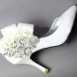 swarovski crystals and rhinestone shiny wedding shoes S015