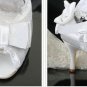 swarovski crystals and lace wedding shoes S018