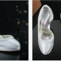 swarovski crystals and leather wedding shoes S022