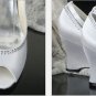swarovski crystals and leather wedding shoes S023