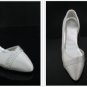 swarovski crystals and leather wedding shoes S025