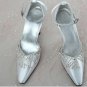 swarovski crystals and lace bridal shoes S029