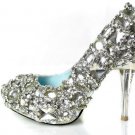 swarovski crystals and rhinestone bridal shoes S034