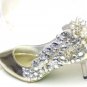 swarovski crystals and rhinestone bridal shoes S035