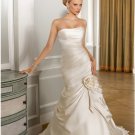 2012 new model low back mermaid wedding dress EC436