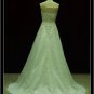 2012 new fashion swarovski crystal real wedding dress EC440