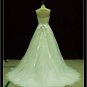 2012 new fashion swarovski crystal real wedding dress EC441