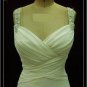 2012 new fashion stylish swarovski real chiffon wedding dress EC443