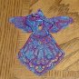 3D Lace Embroidered Patriot Angel