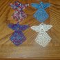 3D Lace Embroidered Patriot Angel