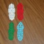Choice of Embroidered Lace Year of Bookmarks