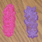Choice of Embroidered Lace Year of Bookmarks