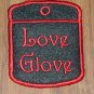 I Love Sex Condom Holder Keychain