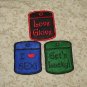 I Love Sex Condom Holder Keychain