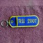 Embroidered CLASS OF Chapstick or Lighter Holder Keychain