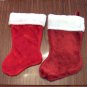 Embroidered Plush Christmas Stocking