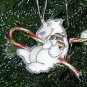 Polar Bear Candy Cane Hugger
