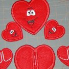Set of 3 Naughty Pooping Hearts