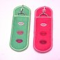 Embroidered Keychain Chapstick or Lighter Holder