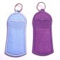 Bride or Bridesmaid lip balm, USB, or lighter holder keychains