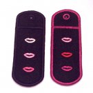 Embroidered Keychain Chapstick or Lighter Holder