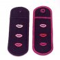 Embroidered Keychain Chapstick or Lighter Holder