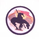 End of the Trail - 3 Inch Embroidered Iron On Patch