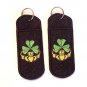 Irish claddagh chapstick/lip balm/USB holder keychain