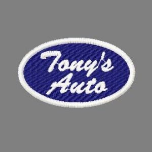 Custom Oval Name Patches - for you to personalize.