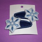 Pair of Snowflake clippies