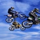 MotoCross License Plate Tags - Full Color Photography