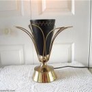 Vintage Tulip Metal Table Lamp 70s