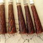 Vintage Bakelite Moc Horn 5 Steak Knives