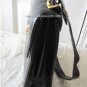 Vintage Black Leather Like Purse Coret
