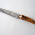 Vintage Yellow/Black Bakelite Carving Knife Flatware